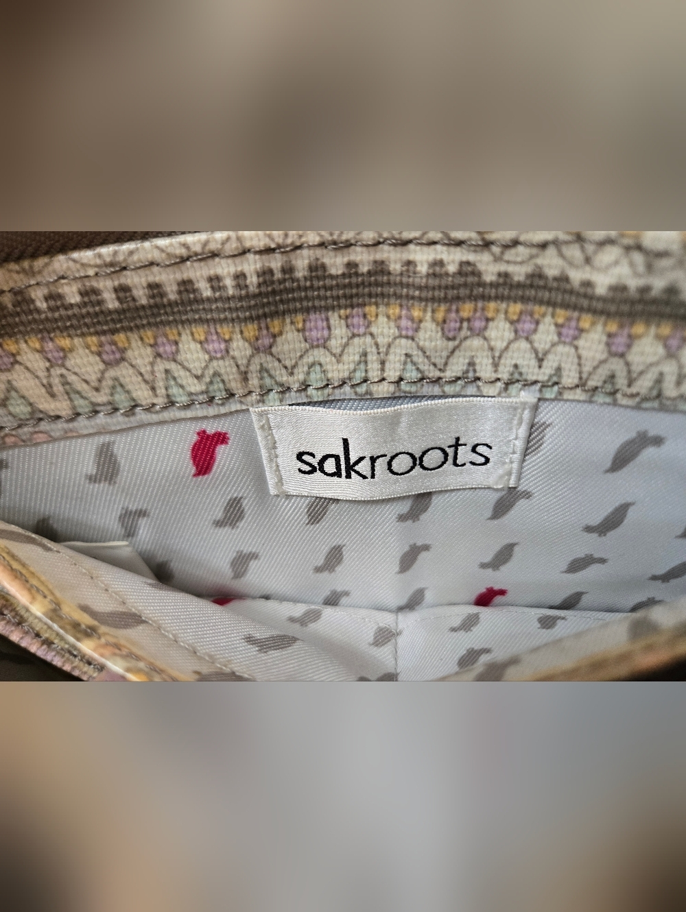 Sakroots Pastel Patterned  Wallet - Picture 7 of 7